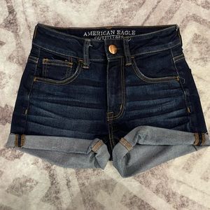 American eagle high rise shortie size 00